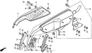 Z50R Глушитель