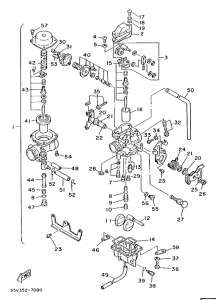 XT350 Карбюратор