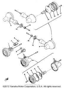DT400E Поворотники