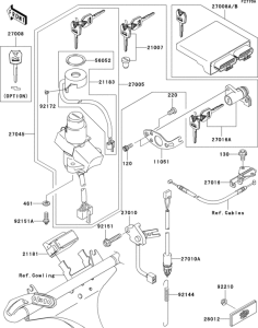ZX1200 Ignition switch(1 / 2)(b3h / b4h)