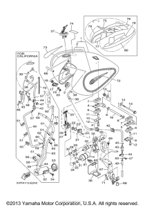 XV17ATV Топливный бак