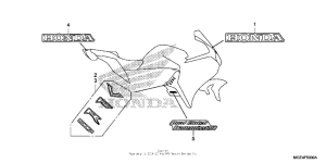 VFR1200F (DCT) Наклейки