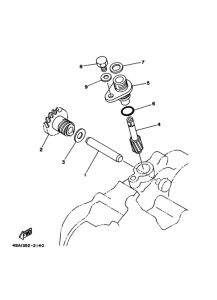 TZM50R Передача тахометра