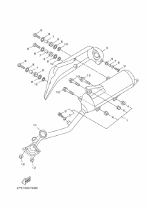 XC125R Выхлопная система