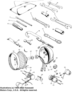  Owner tools / optional parts
