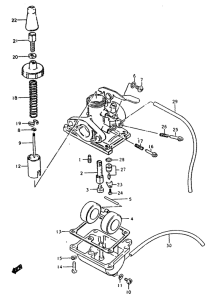 ZR50 Carburetor assy
