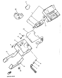 XVZ12TD Панель приборов