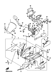 FZ6SW FZS6W Cowling comp