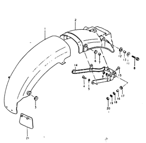 GSX1100 Заднее крыло