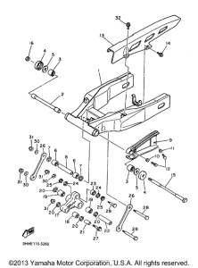 FZR600RJ Бугель