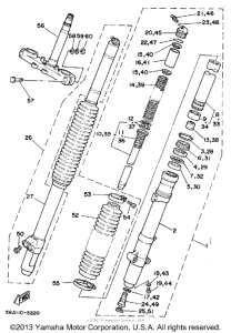  Передняя вилка