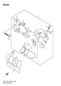  Передний суппорт