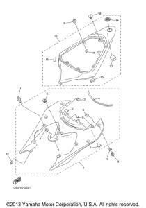 YZF-R6 Боковые обтекатели