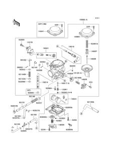 VN800 Carburetor(1 / 2)