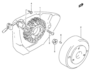 GN125 Зажигание