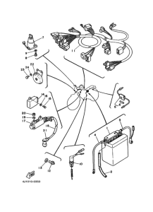 SR250 Электрические детали