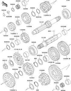 ZX900 Transmission(1 / 2)