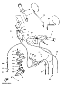 YB-1 ｽﾃｱﾘﾝｸﾞﾊﾝﾄﾞﾙ. ｹｰﾌﾞﾙ