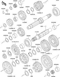 ZX900 Transmission(1 / 2)