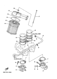 XV535 Впускная система 2