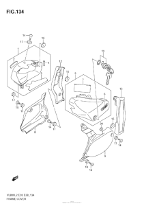 VZ800 Frame Cover (Vl800  E33)