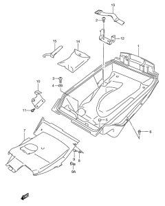 AN250 Багажник для шлема