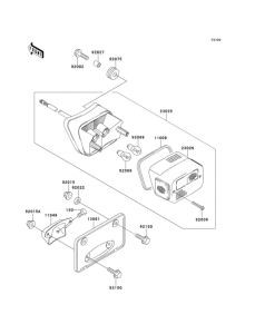 VN400 Taillight(s)(vn400-c4)