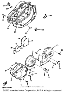 XS400K Боковые крышки