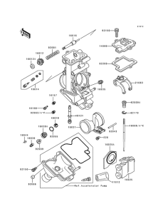 ZX750 Детали карбюратора
