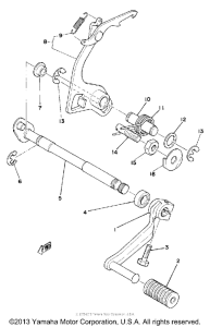 MX175F Переключение скоростей