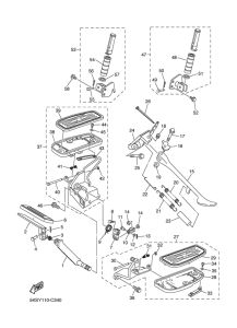 XVS1100A Soporte & apoyapie