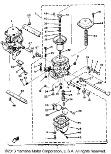 XS400SH Карбюратор