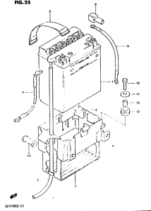 GS1100 Аккумулятор