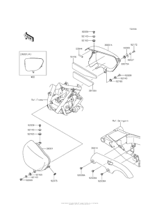 EJ800 Side Covers / chain Cover (Affa / agfa)