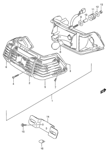 FB100 Задний комбинированный сигнал