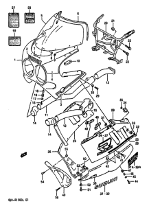 GSX-R1100 Cowling comp
