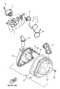 YQ50 Впускная система