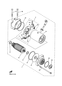 XS250 ｽﾀｰﾃｲﾝｸﾞﾓｰﾀ