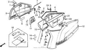NB50 Trunk lid + body cover + tools