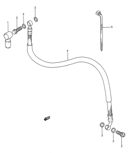 GSX1100 Сцепление hose