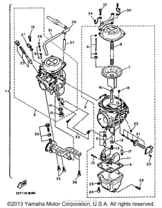 XV1100D Карбюратор