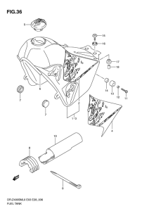 DR-Z400 Tank fuel