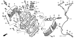 VT1100C Головка цилиндров