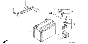 NX650 Аккумулятор