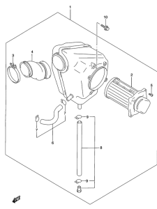 GZ250 Воздухоочиститель