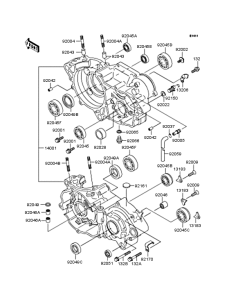  Картер двигателя