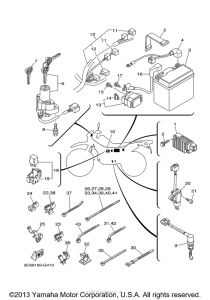 XT250A Электрика