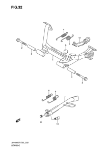 AN400 (ABS) Stand comp