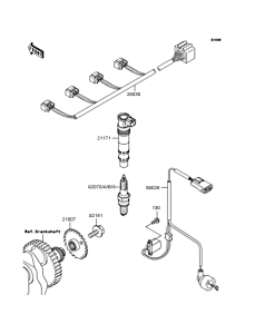 ZR1000 Система зажигания