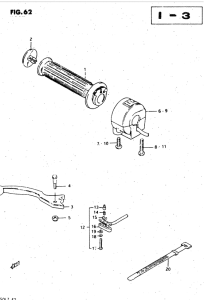 GS450 Right handle switch